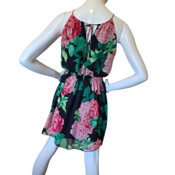 SWEET STORM Floral Halter Dress sz M - Picture 6 of 8